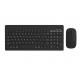 Minimalist All-black 99-key Wireless Keyboard With Wireless Charging Multi-DPI 4D Mouse For Offices Homes