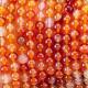 8mm Fire Quartz Gemstone Beads Healing Crystal Stone Beads For Jewelry Making