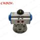 Reduced Bore Pneumatic Actuator Wafer Ball Valve DN200