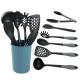 Nylon PA66 Non-Stick Cooking Tools Heat Resistant Utensils Silicone Cookware Sets