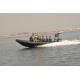 Big 9m Fiberglass Army Military Inflatable Boats 17 Person With Hypalon Tube