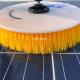 Solar Panel Brush Cleaning Tool for Farm Photovoltaic Panels Without Remote Control