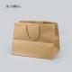 Takeaway Biodegradable Paper Bag 320mm Height Eco Friendly Kraft Bags