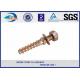 High Tensile Railway Sleeper Screws HDG Plain Oiled Wax Q235 Grade 4.6