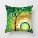 Throw Pillow Covers Hippy Elephant Tree of Life Cushion Cover Throw Floral