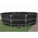 Outdoor Recirculating PVC Tarpaulin Fish Tank 30000L Fish Pond Plastic Tank Diy Fish Pond