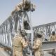 SSR Temporary Steel Truss Bridge Quick Assembly Military Bailey