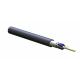 SZ Stranded outdoor Single Strand Fiber Optic Cable For Industial And Military With PE Sheath