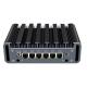 Industrial Fanless Mini PC Pfsense Intel 8th Gen I3-8130U 6 Gigabit LAN soft router