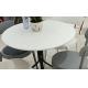 Terrace Round Metal Cocktail Table Environmental Protection
