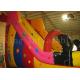 7*4*5.5m Inflatable Dry Slide Clown Theme PVC Bounce Houses For Kids
