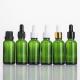 Multiscene Green Essential Oil Glass Bottles Odorless 5ml 15ml 100ml