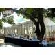 Strong Frame Outdoor Party Tents With Glass Walls For Wedding Reception 500 People