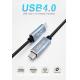 Double Shielded USB 4.0 Cable 1m 1.2m 1.5m 2m 8k 60HZ 100W 40Gbps