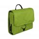 Portable Green Hanging Toiletry Bag , Custom Cosmetic Bags SGS Certificate