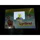 CMYK Promotional LCD Video Brochure Greeting Card With Rechargeable Battery