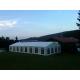 Spacious Outdoor European Style Event Tent , Clearspan Structrue Banquet Canopies