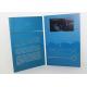 Electronic magnetic button lcd video mailer for education / graduations , A4 / A5 size