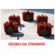 Flanged Stainless Steel Wire Mesh Duplex Oil Strainer Model As20 Cb/T425 Flow Capacity 1-1000m3/H