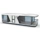 Modular Small Prefab Homes With Waterproof Structure Skylight Panorama Balcony