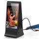8 Restaurant Desktop LCD Advertising Player With Double Side Dual Screen