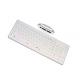 Sanitary Key Industrial Wireless Keyboard USB Dongle With Ridge At Back