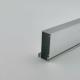 Glossy Silver rectangular Anodized Aluminium Kitchen Profile 1.2mm Thickness