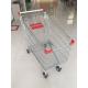 240L Store Shopping Cart Zinc Plated And Powder Coating For Supermarket