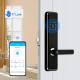 Smart Fingerprint Security Door Lock TTLock Remote Control With IMD Touch Panel
