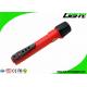 Rubber Switch Explosion Proof Torch 25000Lux IP68 Waterproof 1200 Battery Cycles