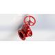 UL FM Gate Valve With Red Epoxy Coated Flange Or Groove Available