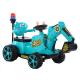 PP Plastic Type Children's Excavator Electric Engineering Ride On Car for Toddlers