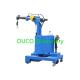 Blue Color Portable Lifting Equipment Crane With Telescopic Boom For Industry