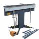 Manual Iron Plate Pneumatic Metal Sheet Bending Machine Press Brake Folding