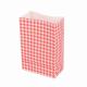 FSC Eco Friendly Colorful Checked Lolly Kraft Paper Food Bags