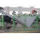 5.5kw PET Recycling Line With Sink Float Washing Tank