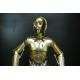Gold C3PO Robot Star Wars Characters Toys His Eyes Can Give Out Light