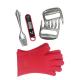 Cooking/Baking/Barbecue High Temperature Resistant Silicone Mittens and BBQ Tools Kit