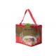 Insulation Film Heavy Duty Lunch Box Cooler , Thermal Heated Food Delivery Bags