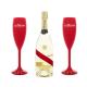 Mumm Branded Wine Accessories Coloured Acrylic Polycarbonate Champagne Flutes