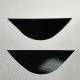 Rectangle Patch Hook And Loop Manufacturers Black Or White OEKO-TEX