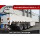3 Axles 40 Ton Side Wall Semi Trailer For Carrying 40ft 20ft Container