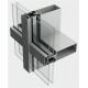 Ventilated Facades Aluminum Curtain Wall Profile For Exterior