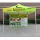 600D Polyester Steel Frame Canopy 10x10 Pop Up Trade Show Tents Outdoor Marquee