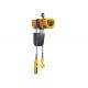 Durable 1 Ton Electric Hoist Hook Type Electronic Chain Hoist With Chain Bag