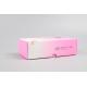 Pink Color Collapsible Gift Boxes Eco Friendly Material 150 * 100 * 170MM