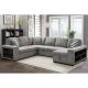 New arrival  Modern U shape sectional sofa Furniture Multi-functional high quality sofa bed ling room sofa set