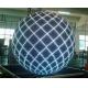High Fresh Frequency 1R1G1B SMD2121 P4 Led Ball Screen For Airport Station