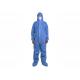 Medical Hooded PP Non Woven Disposable Coverall