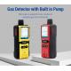 Pumping Gas Multirae Gas Monitor , Handheld 4 Gas Detector Excellent Sensitivity